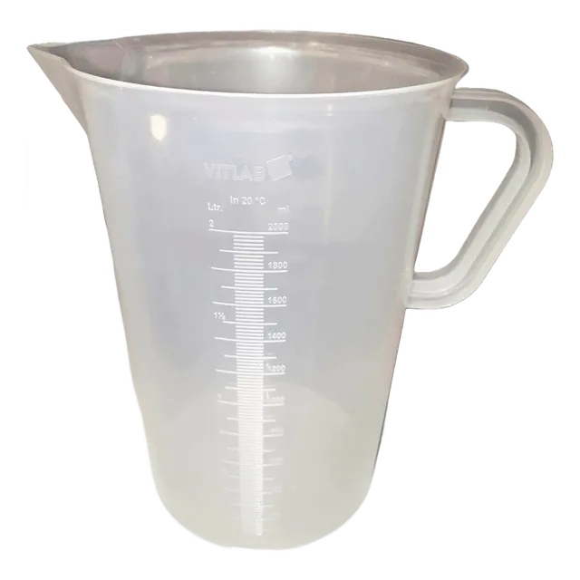 Messbecher Kunststoff 2 Liter Vitlab