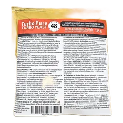 Turbohefe Turbo Pure 48 (Gert Strand), 135 g – haltbar bis 13.12.2026, Bild 1